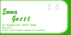 emma gottl business card